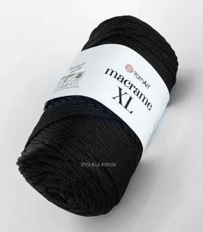 Yarnart Macrame XL 166 бежевий — шнур макраме 3мм моток 250г