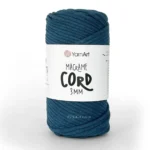 YarnArt Macrame Cord 3мм 754 Лимон — міцний бавовняний шнур 3мм для в'язання сумки гачком купити в Магазин пряжі Київ, Хорива 1 А