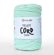 YarnArt Macrame Cord 3мм   — міцний бавовняний шнур 3мм для в'язання сумки гачком купити в Магазин пряжі Київ, Хорива 1 А