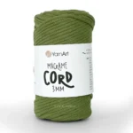 YarnArt Macrame Cord 3мм 774 сірий — міцний бавовняний шнур 3мм для в'язання сумки гачком купити в Магазин пряжі Київ, Хорива 1 А
