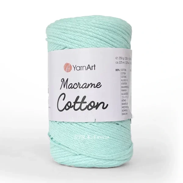 Yarnart Macrame Cotton [attr name="pa_n-color"] [attr name="pa_color"] — пряжа-шнур для макраме і сумок, доступна в магазині Київ, Хорива 1-А