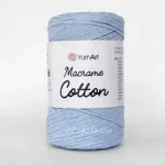 Yarnart Macrame Cotton 760 блакитний — пряжа-шнур для макраме і сумок, доступна в магазині Київ, Хорива 1-А