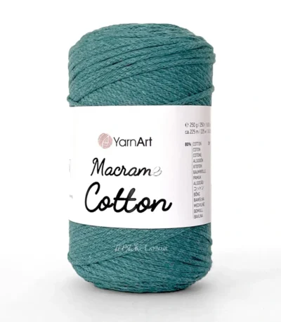 Yarnart Macrame Cotton 100 червоний — пряжа-шнур для макраме і сумок, доступна в магазині Київ, Хорива 1-А