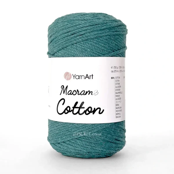 Yarnart Macrame Cotton [attr name="pa_n-color"] [attr name="pa_color"] — пряжа-шнур для макраме і сумок, доступна в магазині Київ, Хорива 1-А