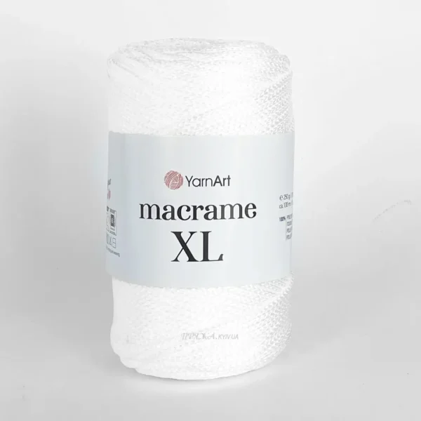 Yarnart Macrame XL [attr name="pa_n-color"] [attr name="pa_color"] шнур макраме 3 мм 100% поліестер купити Київ