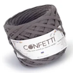 Пряжа Confetti трикотажна 7-9 мм Металік купити Київ