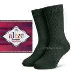 Alize Superwash Comfort 873 сіро-оливковий (хакі) — моток 100г 75% вовна супервош