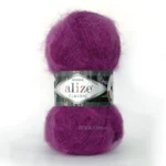 Alize Mohair Classic 209 орхідея (темна фуксія) — мохерова пряжа 100г/200м Alize