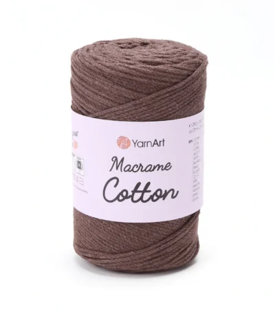 Yarnart Macrame Cotton 784 синій — пряжа-шнур для макраме і сумок, доступна в магазині Київ, Хорива 1-А