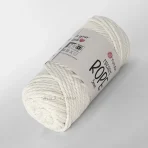 Бавовняний молочний шнур макраме 3мм Yarnart Rope 752 купити Київ