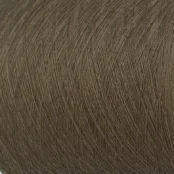 Zegna Baruffa Cashwool 445534 — меринос хакі, метраж 1500м/100г (Текстура нитки)
