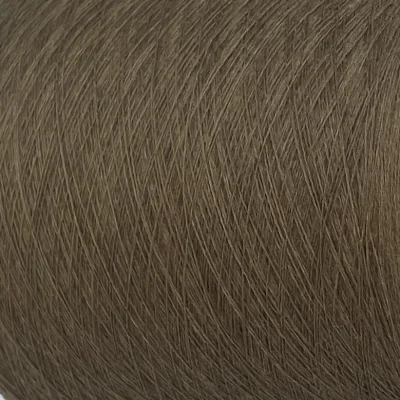 Zegna Baruffa Cashwool 445534 — меринос хакі, метраж 1500м/100г (Текстура нитки)