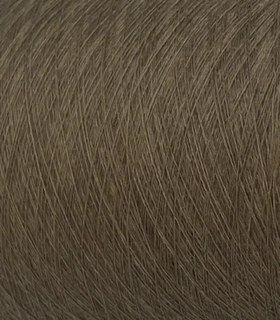 Zegna Baruffa Cashwool 445534 — меринос хакі, метраж 1500м/100г (Текстура нитки)