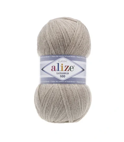 Alize Lanagold 800 450 пломбір — моток 100г, тонка напіввовна
