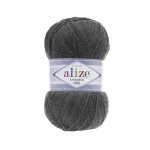 Alize Lanagold 800 200 сіро-блакитний — моток 100г, тонка напіввовна
