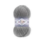 Alize Lanagold 800 221 світлий джинс — моток 100г, тонка напіввовна