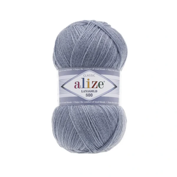 Alize Lanagold 800 [attr name="pa_n-color"] [attr name="pa_color"] — моток 100г, тонка напіввовна