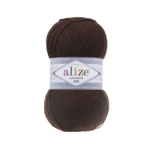 Alize Lanagold 800 32485 джинс денім — моток 100г, тонка напіввовна
