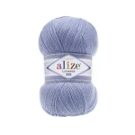 Alize Lanagold 800 152 світлий беж — моток 100г, тонка напіввовна