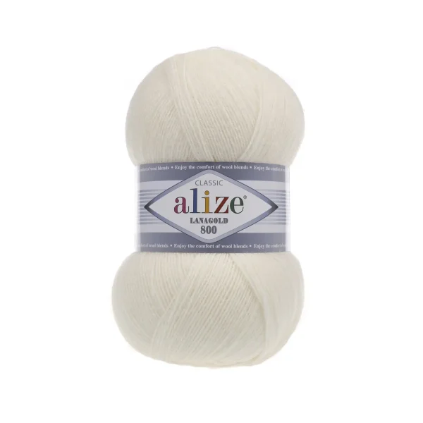 Alize Lanagold 800 [attr name="pa_n-color"] [attr name="pa_color"] — моток 100г, тонка напіввовна