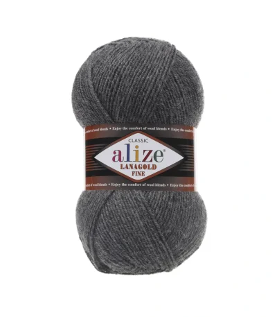Alize Lanagold Fine 209 орхідея — моток 100г, напіввовна