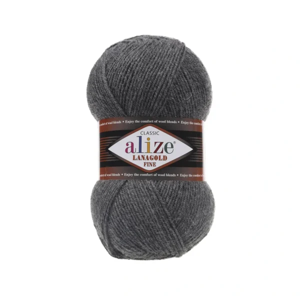 Alize Lanagold Fine [attr name="pa_n-color"] [attr name="pa_color"] — моток 100г, напіввовна