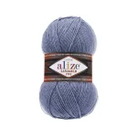Alize Lanagold Fine 56 червоний — моток 100г, напіввовна