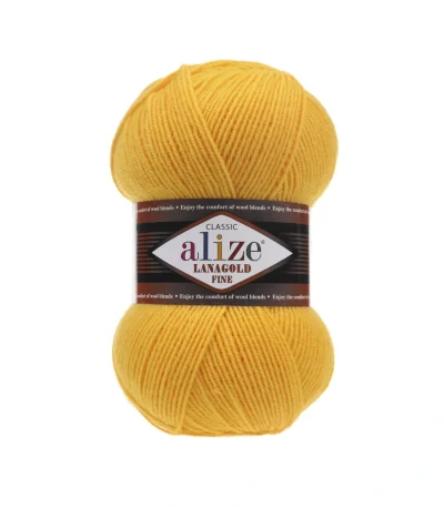 Alize Lanagold Fine 305 тауп — моток 100г, напіввовна