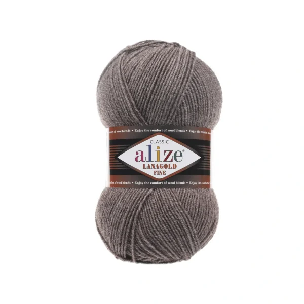Alize Lanagold Fine [attr name="pa_n-color"] [attr name="pa_color"] — моток 100г, напіввовна