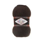 Alize Lanagold Fine 56 червоний — моток 100г, напіввовна