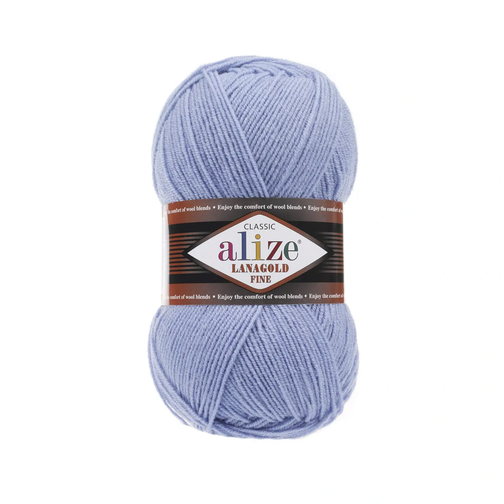 alize_lanagold_fine_40 Alize Lanagold Fine 40 блакитний — моток 100г, напіввовна