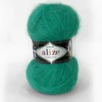 Alize Mohair Classic 455 яскраво зелений пряжа 100г 200м Alize. купити в магазині пряжі Київ, Хорива 1 А