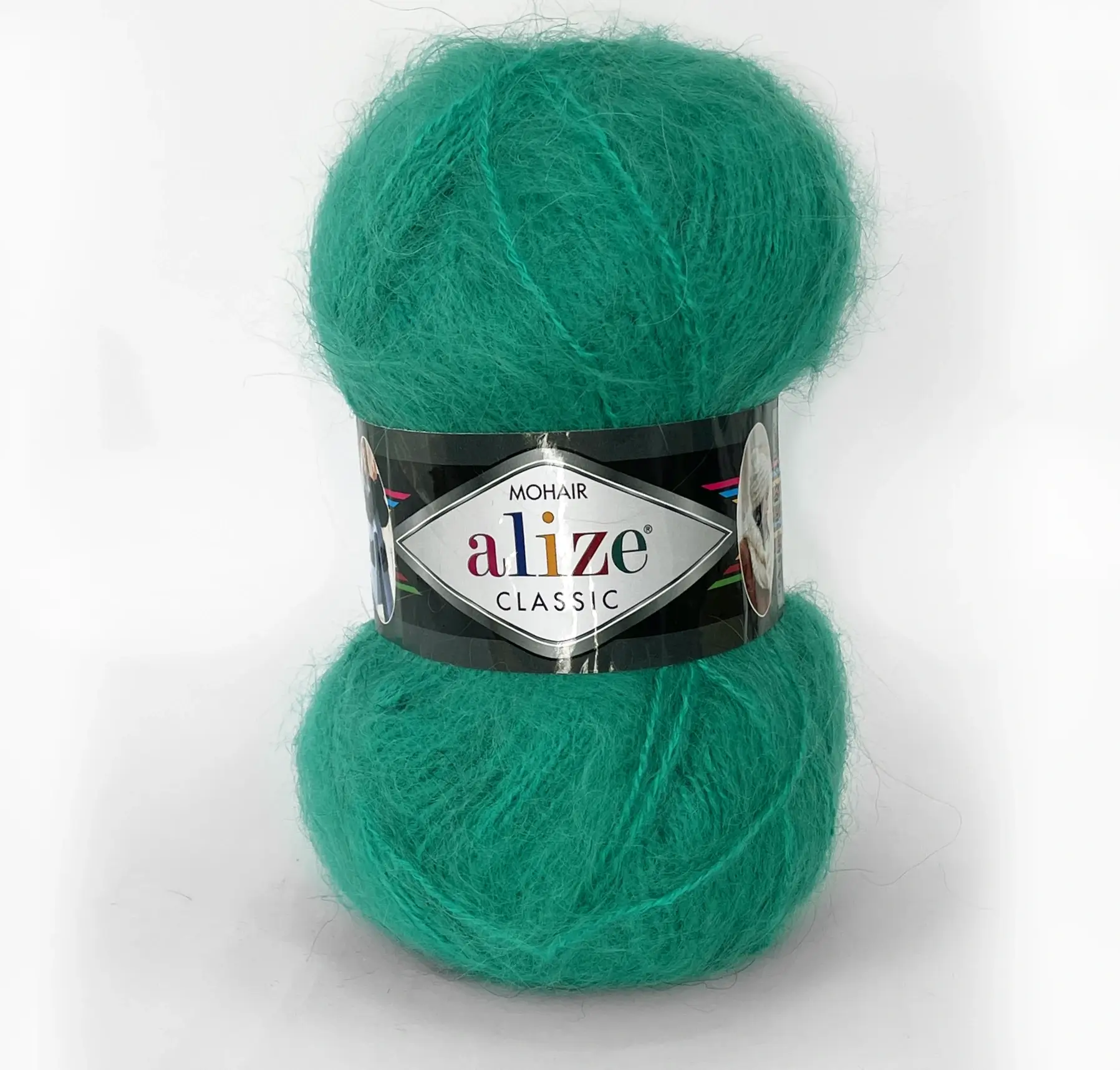 alize_mohair_classic_477 Alize Mohair Classic 455 яскраво зелений пряжа 100г 200м Alize. купити в магазині пряжі Київ, Хорива 1 А
