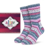 Alize Superwash Comfort 2696 оливково-зелений — моток 100г 75% вовна супервош