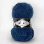 Alize Mohair Classic 409 індиго пряжа 100г 200м Alize. купити в магазині пряжі Київ, Хорива 1 А