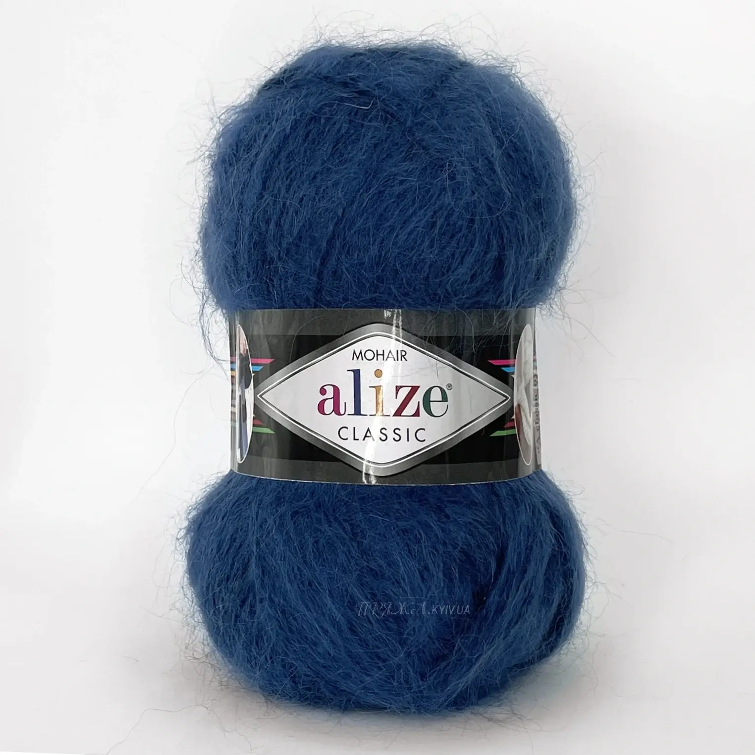 mohair_classic_alize_409 Alize Mohair Classic 409 індиго пряжа 100г 200м Alize. купити в магазині пряжі Київ, Хорива 1 А