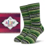 Alize Superwash Comfort 2696 Шкарпеткова пряжа секційного фарбування