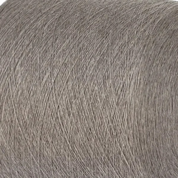 Італійська бобінна пряжа Zegna Baruffa Cashwool 421425 сіро-бежевий меланж