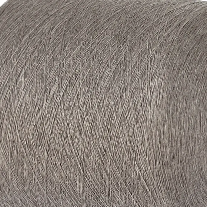 Cashwool421425 Італійська бобінна пряжа Zegna Baruffa Cashwool 421425 сіро-бежевий меланж