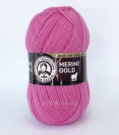 Madame Trictote Merino Gold 042 рожевий