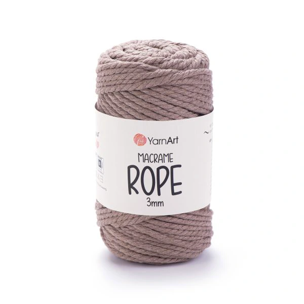 YARNART_MACRAME_ROPE_3_MM_768 Yarnart Macrame Rope 3мм 768 кемел — купити кручений макраме