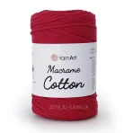 Yarnart Macrame Cotton 773 червоний шнур для макраме і сумок, доступна в магазині Київ, Хорива 1-А