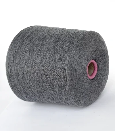 Гребінний меринос пряжа 100 вовна Zegna Baruffa Cashwool 421428 темно-сірий