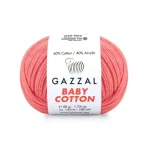 Gazzal Baby Cotton 3435 чайна троянда - Зображення 2