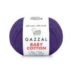 Gazzal Baby Cotton 3440 сливовий - Зображення 2
