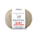 Gazzal Baby Cotton 3446 бежево-пудровий - Зображення 2