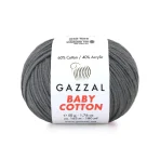 Gazzal Baby Cotton 3450 графіт - Зображення 2