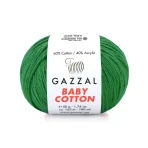 Gazzal Baby Cotton 3456 зелена трава - Зображення 2