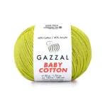 Gazzal Baby Cotton 3457 лайм - Зображення 2