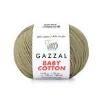 Gazzal Baby Cotton 3464 бежево-оливковий - Зображення 2